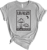 Legalize Mushroom Tshirt