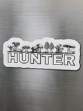 Mushroom Hunter Refrigerator Magnet, Morel, Chanterelle, Bolete